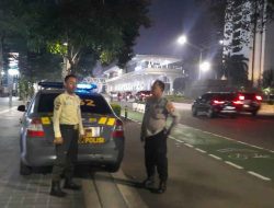 Patko 1052 Patroli Dini Hari Dan Strong Point Di Jalan Jenderal Sudirman