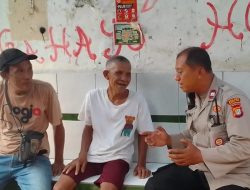 Kapolsubsektor Cempaka Putih Barat Sampaikan Imbauan Kamtibmas Ke Warga