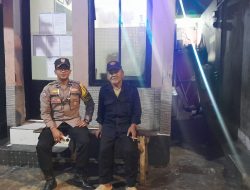 Bhabinkamtibmas Kelurahan Kampung Rawa Sambangi Petugas Pos Kamling RW 08 Jelang Pilkada DKI Jakarta