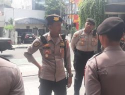 Kanit Samapta Pimpin Apel di Kantor DPP Partai Nasdem