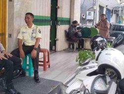 Bhabinkamtibmas Cempaka Putih Timur Sambang Ke Pegadaian