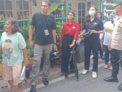 Polsek Cempaka Putih Pengamanan Kampanye Blusukan Cawagub DKI Jakarta