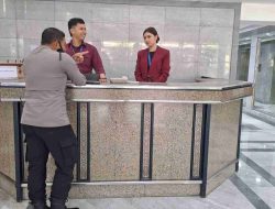 Bhabinkamtibmas Gelora Sambangi Karyawan Kompas Gramedia Berikan Imbauan Kamtibmas