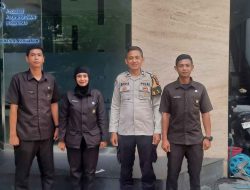 Patroli Dialogis Bhabinkamtibmas Kebon Melati Berikan Imbauan Kamtibmas Security Gedung AAJI