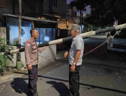 Bhabinkamtibmas Benhil Patroli Dialogis Dini Hari Poskamling RT 02/04