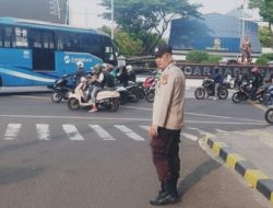 Unit Sabhara Polsek Sawah Besar Melaksanakan Ploting Pagi Hari