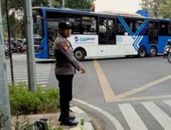 Unit Sabhara Polsek Sawah Besar Melaksanakan Ploting Pagi Hari