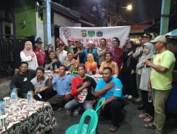 Ngopi Kamtibmas Kapolsek Johar Baru Bersama Warga Di Pos Sekretariat RW 04 Kelurahan Galur