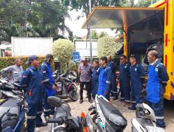 Bhabinkamtibmas Kelurahan Sumur Batu Menghadiri Pelatihan Mobile Las Training Unit