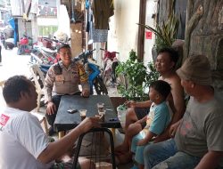 Bhabinkamtibmas Kelurahan Kebon Kosong Melaksanakan Kegiatan Sambang dan Patroli Dialogis