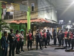 Patroli Cipta Kondisi Pagi Hari Polsek Johar Baru Amankan Wilayah Pada Tahapan Pilkada DKI Jakarta