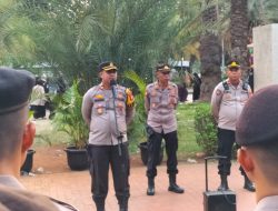 Kapolsek Sawah Besar Pimpin Apel Pengamanan Maulid Nabi Muhammad SAW di Masjid Istiqlal