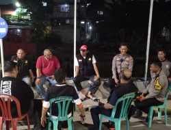 Bhabinkamtibmas Pegangsaan Sambang Satkamling Rw 08 Pegangsaan