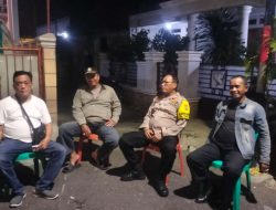 Patroli Wilayah Bhabinkamtibmas Johar Baru Sambang Ke Pos Kamling RW 04