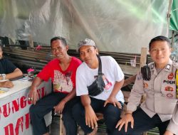 Bhabinkamtibmas Kelurahan Kebon Kosong Melaksanakan Kegiatan Sambang dan Patroli Dialogis