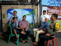 Sambang Pos Sekretariat RW, Bhabinkamtibmas Galur Silahturahmi Dengan Ketua RW, Ketua RT dan LMK