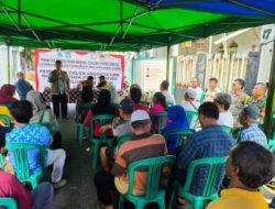 Bhabinkamtibmas Bersama Tiga Pilar Kelurahan Galur, Menghadiri dan Monitoring Pemilihan Ketua LMK RW 02