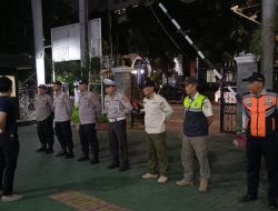 Apel Operasi Cipta Kondisi Malam Hari Polsek Sawah Besar Bersama Tiga Pilar