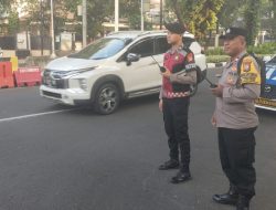 Kasubnit Patroli Menteng Gatur Lalin Pagi Antisipasi Padat Lalin
