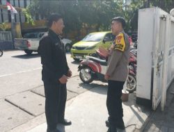Bintara Unit Binmas Melakukan Patroli Dialogis Di Komplek Perkantoran