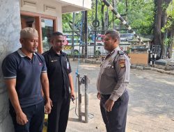 Panit I Sabhara Melaksanakan Patroli Dialogis di Wilayah Pasar Baru