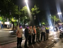 Memasuki Tahapan Pilkada Unsur Tiga Pilar Melakukan Patroli Gabungan Malam Hari