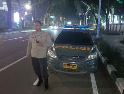 Patroli Dini Hari 1053 Samapta Polsek Metro Tanah Abang Dan Strong Point Di Jalan Gerbang Pemuda Senayan
