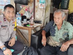 Imbau Warga Dengan Bertemu Tokoh Masyarakat, Bhabinkamtibmas Sambang Dialogis