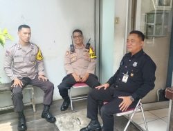 Kapolsubsektor Diponegoro Bersama Banit Binmas Kenari Sambang Dan Patroli Ke Sekolah PSKD Diponegoro, Berikan Imbauan Kamtibmas Kepada Security