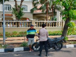 Bhabinkamtibmas Kelurahan Kebon Kosong Melaksanakan Kegiatan Sambang dan Patroli Dialogis