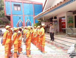 Bhabinkamtibmas Benhil Berikan Binluh Dan Imbauan Kamtibmas Kepada Petugas PPSU