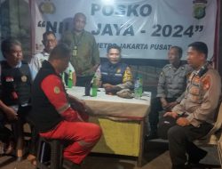 Binmas Cikini Antisipasi Tawuran Remaja Dan Kejahatan Jalanan Di Posko Nila Jaya