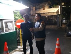 Bhabinkamtibmas Menteng Sambang Satkamling Rw 06 Menteng