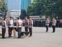 Kapolda Metro Jaya Irjen Pol Karyoto Pimpin Sertijab Dirsamapta, Kabid TIK dan Kapolres Jakut