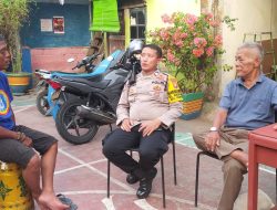 Bhabinkamtibmas Kelurahan Kebon Kosong Melaksanakan Kegiatan Sambang dan Patroli Dialogis