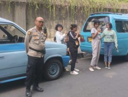 Kanit Provost Menteng Pemantauan Titik Kumpul Di Smpn 8 Pegangsaan Barat