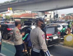 Patroli Pagi Hari Kapolsubektor Tanah Tinggi Bersama Unit Lantas Dan Dishub Melaksanakan Pengaturan Lalu Lintas Jalan Letjend Suprapto