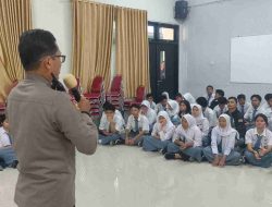 Unit Binmas Polsek Metro Tanah Abang Imbauan Anti Tawuran Dan Deklarasikan Anti Tawuran Siswa/i SMAN 35 Jakarta