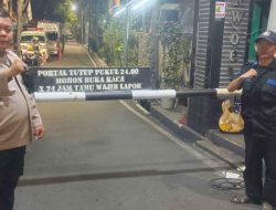 Patroli Dialogis Poskamling RW 07 Malam Hari Bhabinkamtibmas Petamburan