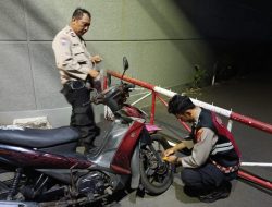 Cegah Curanmor, Polsek Grogol Petamburan Amankan Belasan Sepeda Motor dalam Kegiatan Gembok Kamtibmas