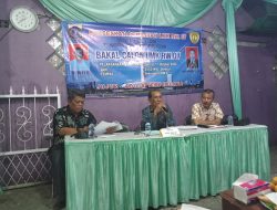 Bhabinkamtibmas Kelurahan Harapan Mulia Hadiri Pemilihan LMK RW.07