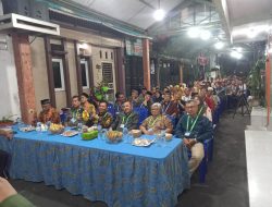 Bhabinkamtibmas Kelurahan Harapan Mulia Menghadiri Kegiatan  Pemilihan Ketua LMK