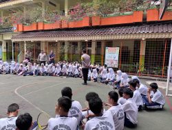 Stop Dan Deklarasi Anti Tawuran, Polsek Johar Baru Gelar Penyuluhan di Sekolah