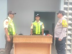 Bhabinkamtibmas Johar Baru Sampaikan Imbauan Kamtibmas Ke Security Gudang Kemenkes RI