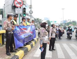 Polisi Tindak 24 Pelanggar di Tiga Titik Operasi Zebra di Jakpus