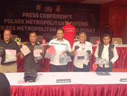 Polres Jakpus Tangkap 3 Komplotan Penjambret Handphone di Stadion Madya, Satu Pelaku Masih DPO