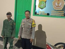 Sambangi Jl. Alaydrus, Bhabinkamtibmas Petojo utara sampaikan pesan Kamtibmas