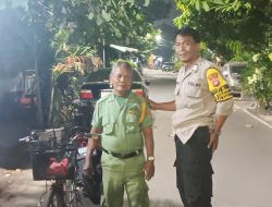 Bhabinkamtibmas Kelurahan Serdang Lakukan Patroli Dialogis Dan Kunjungi Pos Kamling