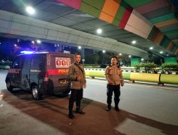 Lakukan Strong Point, Cegah Terjadinya Balap Liar Maupun Kejahatan Jalanan lainnya