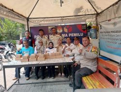 Posko Bersama Pemilukada 2024 di Kelurahan Karang Anyar, Sawah Besar
